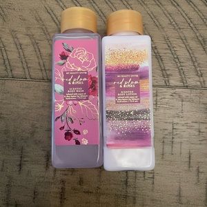 NWT body wash and lotion set
